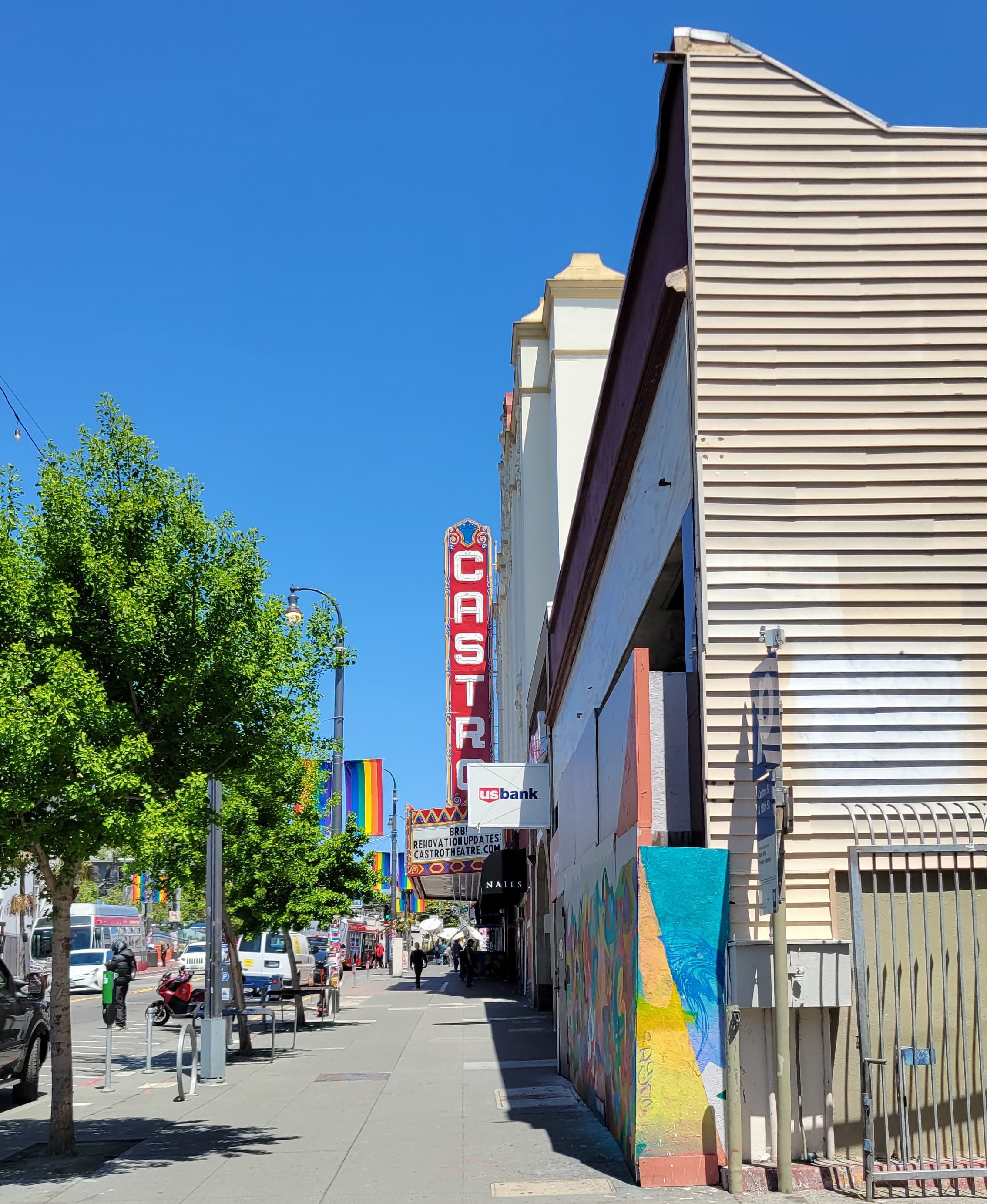 Castro sidewalk